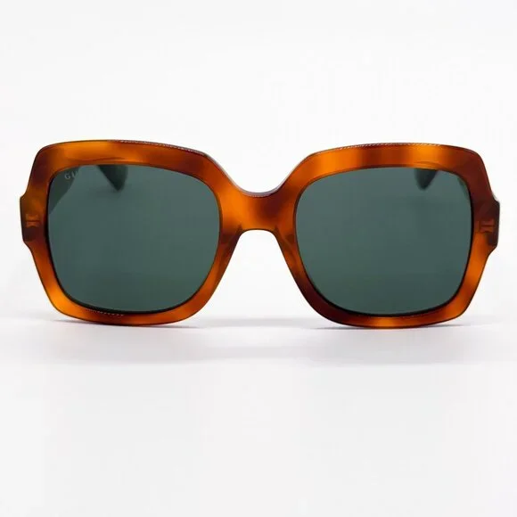 NEW GUCCI SUNGLASSES GG0036SN 003 HAVANA WOMEN EYEWEAR GUCCI - Picture 4 of 11